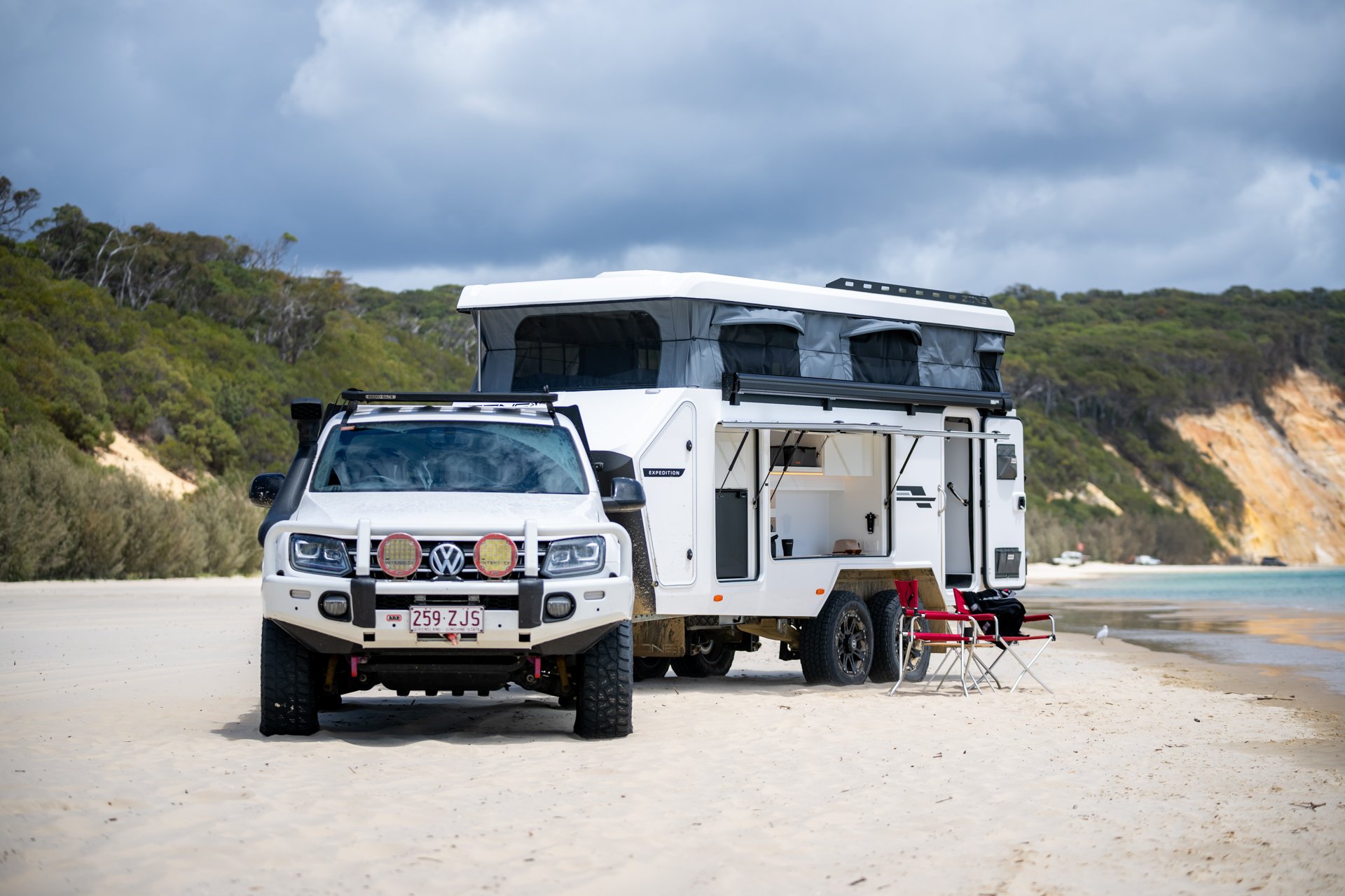 Expedition Beach camp